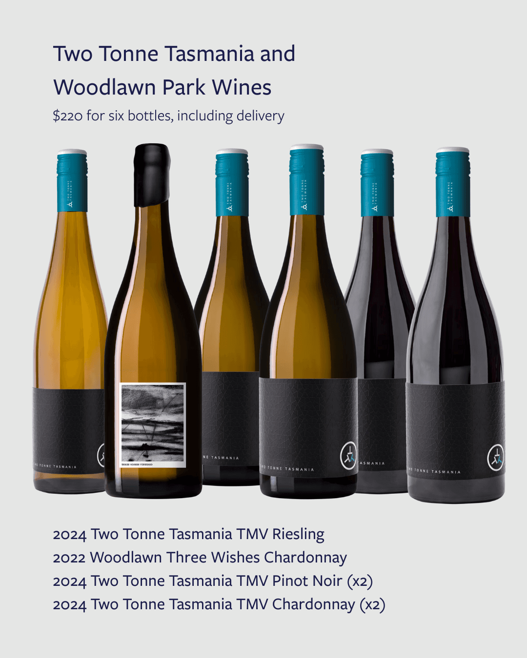 Wine subscription: Just a splash 6 pack
