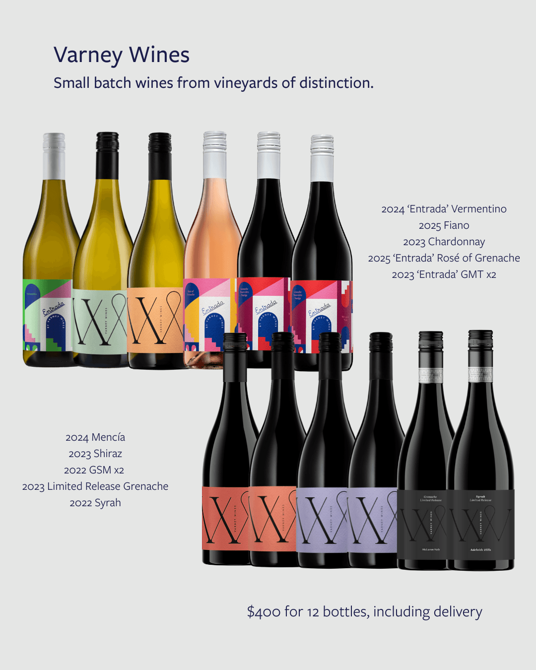 Wine subscription: Just a splash more 12 pack