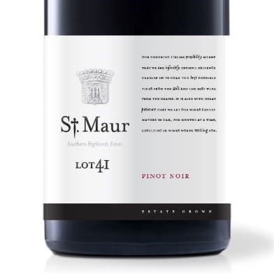 Finestro-Lot 41 Pinot Noir